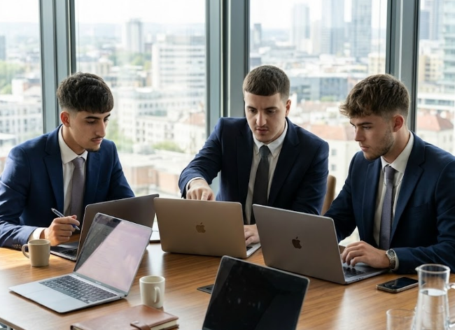 CEOs de Nexus en la oficina