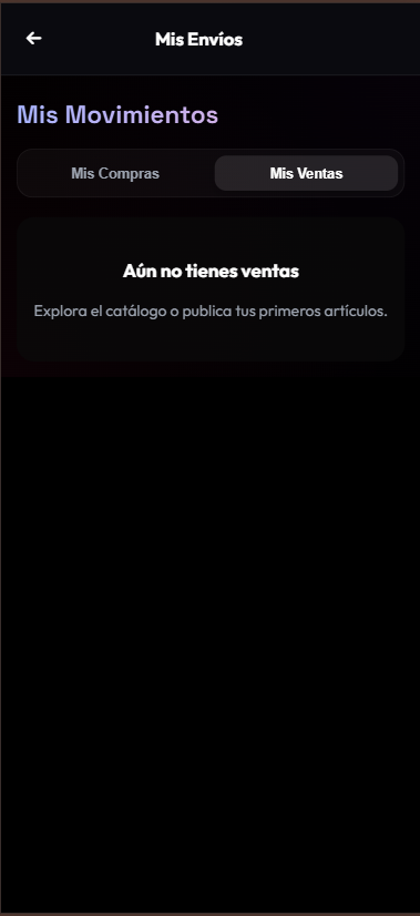 Mis envíos en móvil
