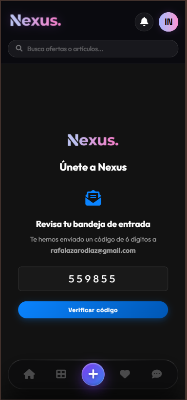 Verificación OTP móvil