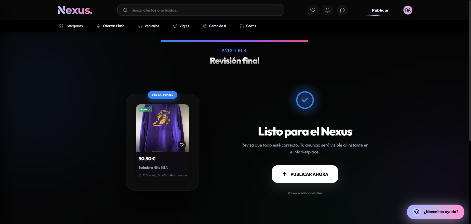 Revisión final antes de publicar