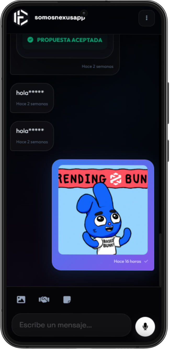 Nexus App - Screen 3